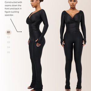 CouCoo Squid Ink Long Sleeve Top - S